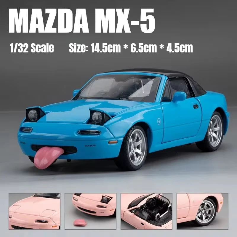 1:32 Mazda MX-5 Miniature Diecast Miata RoadSter