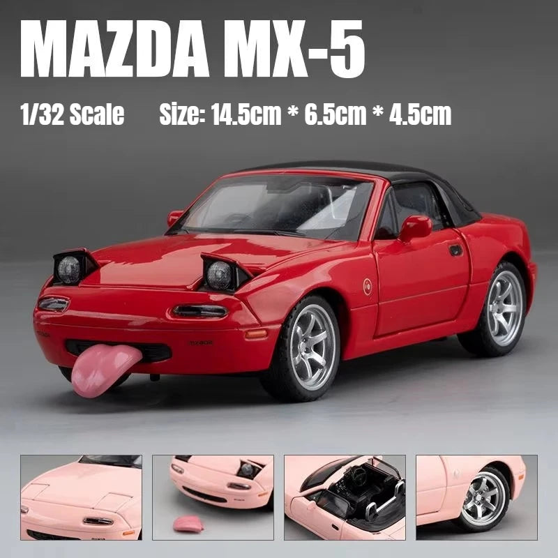 1:32 Mazda MX-5 Miniature Diecast Miata RoadSter