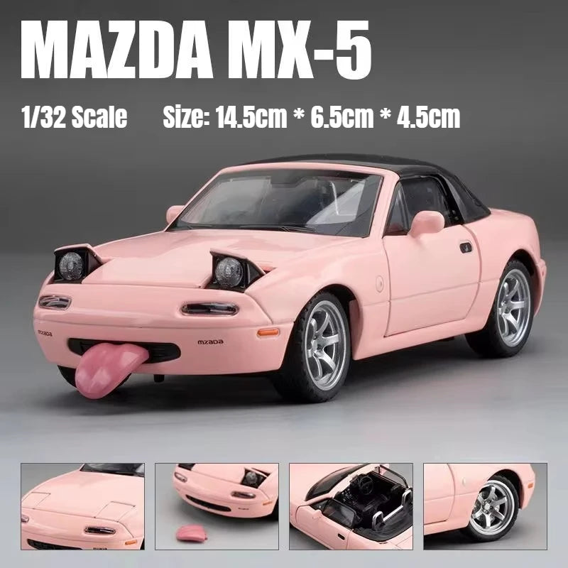 1:32 Mazda MX-5 Miniature Diecast Miata RoadSter