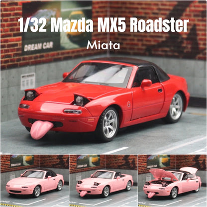 1:32 Mazda MX-5 Miniature Diecast Miata RoadSter